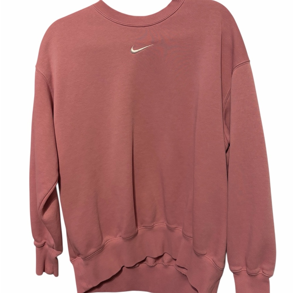 Nike Women's Pink Crew Neck Sweatshirt